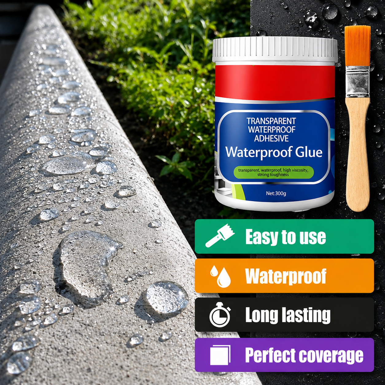 SafeSeal™-Transparent Waterproof Glue
