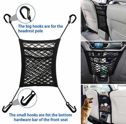 Multi-pocket Vehicle Mesh Organizer